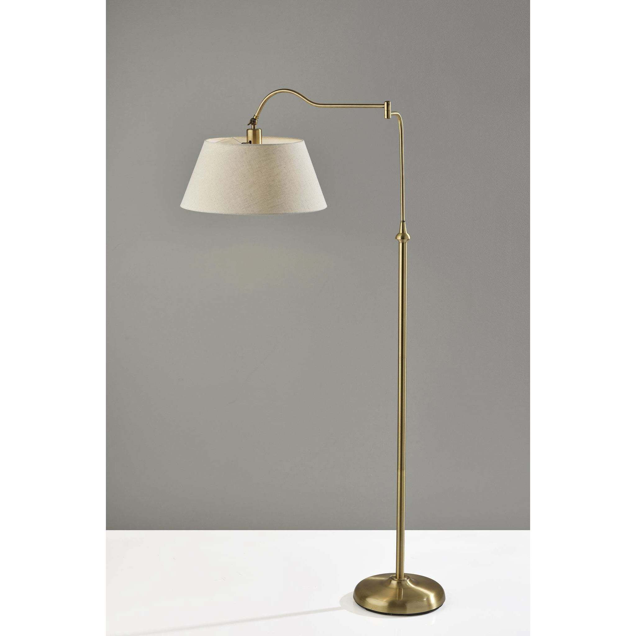 Rodeo 60.25 inch 150.00 watt Antique Brass Floor Lamp Portable Light