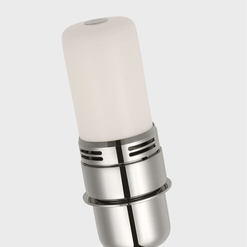 J. Randall Powers Hackney 52.25 inch 2.00 watt Polished Nickel Cordless Floor Lamp Portable Light