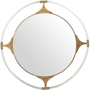 Callisto 41 X 41 inch Gilded Gold Mirror