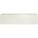 Clearwater 68 X 18 inch Shoji White with Natural and Clear Credenza