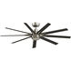 Odyn Custom 8.27 inch Brushed Nickel Fan-Multi, Blades Sold Separately