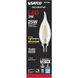 Lumos LED Candelabra Candelabra 3.00 watt 2700K LED Filament