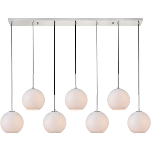 Baxter 7 Light 54 inch Chrome Pendant Ceiling Light