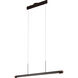 Florence 5 inch Satin Dark Gray Pendant Ceiling Light