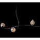 Floret 3 Light 45.3 inch Vintage Platinum Pendant Ceiling Light