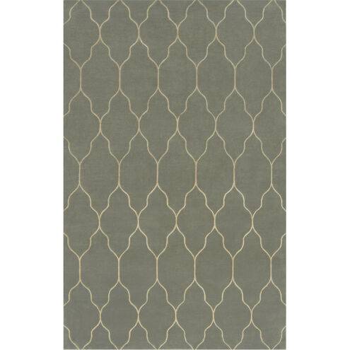 Gates 36 X 24 inch Medium Gray, Camel Rug