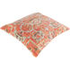 Germili 27 X 27 inch Beige/Pale Pink/Teal/Pale Blue/Aqua/Bright Purple Pillow Cover, Square