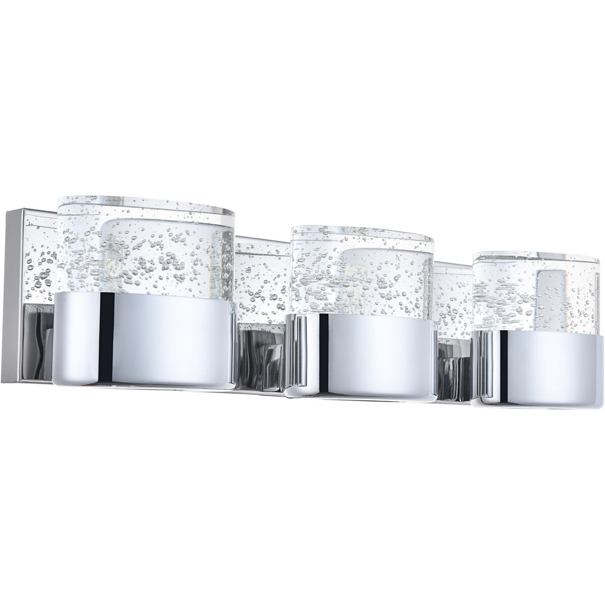 Pollux LED 19.21 inch Chrome Wall Sconce Wall Light