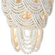 Lorelei 6 Light 24 inch White Chandelier Ceiling Light