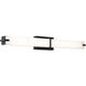 Miller 1 Light 36 inch Black Vanity Light Wall Light