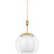 Clementon 1 Light 17.00 inch Pendant