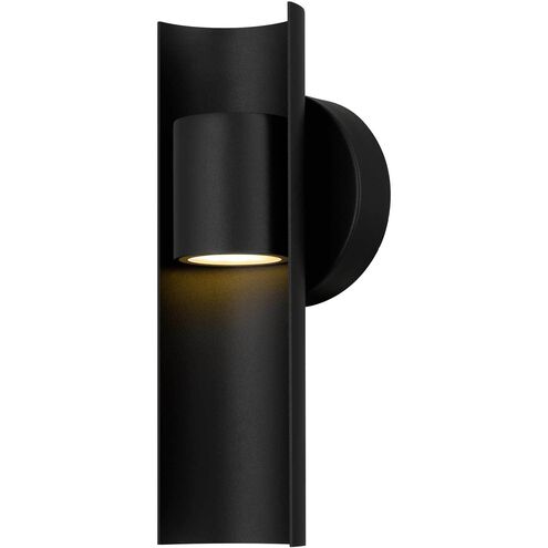 Hugo LED 11.5 inch Sand Black Wall Sconce