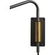 Swing 1 Light 24 inch Gun Metal Sconce Wall Light