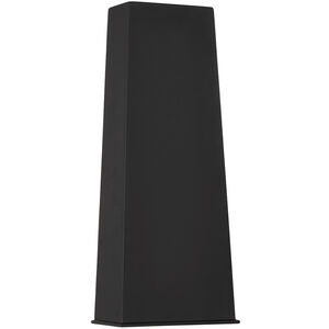 Ansel LED 18.5 inch Black Outdoor Wall Lantern