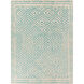 Atlas 63 X 39 inch Emerald, Beige Rug