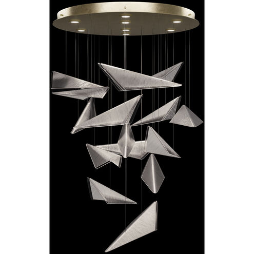 Volo 8 Light 36 inch Gold Pendant Ceiling Light