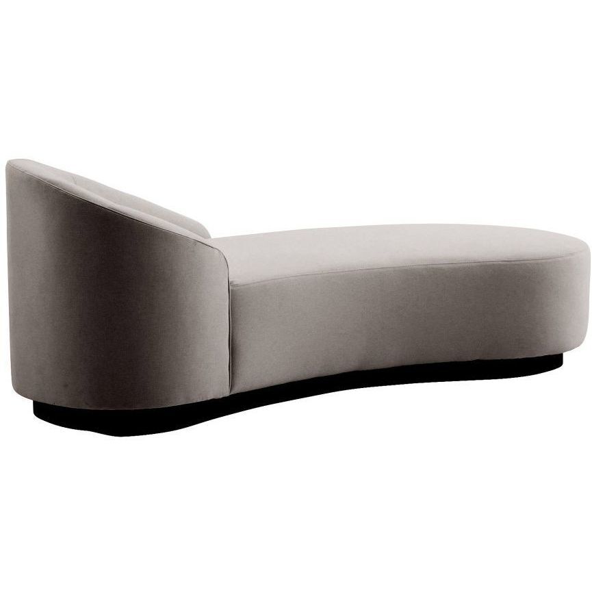 Turner Sharkskin Chaise, Right Arm