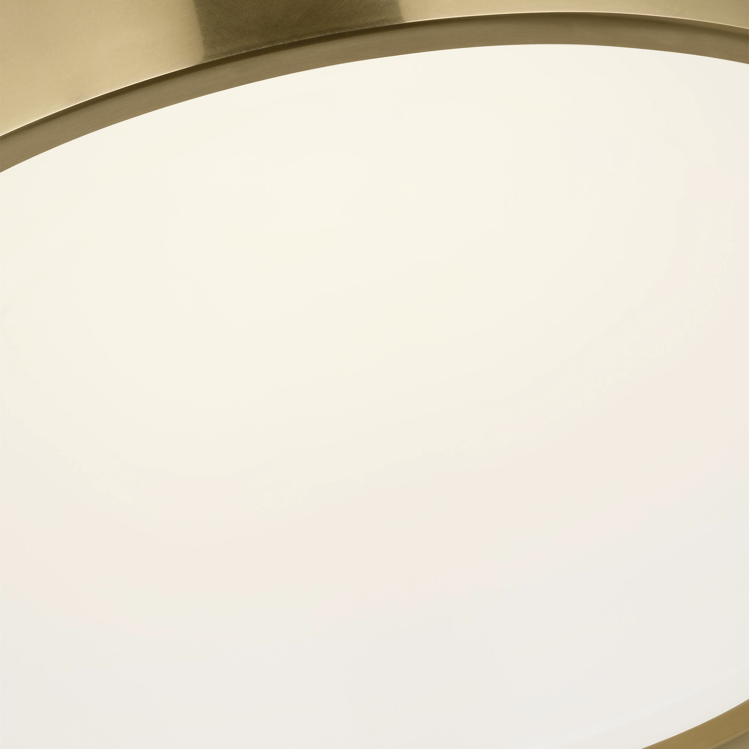 Mick De Giulio Dola LED 9.9 inch Hand-Rubbed Antique Brass Flush Mount Ceiling Light