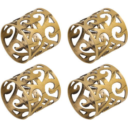 Classique Brass Napkin Rings