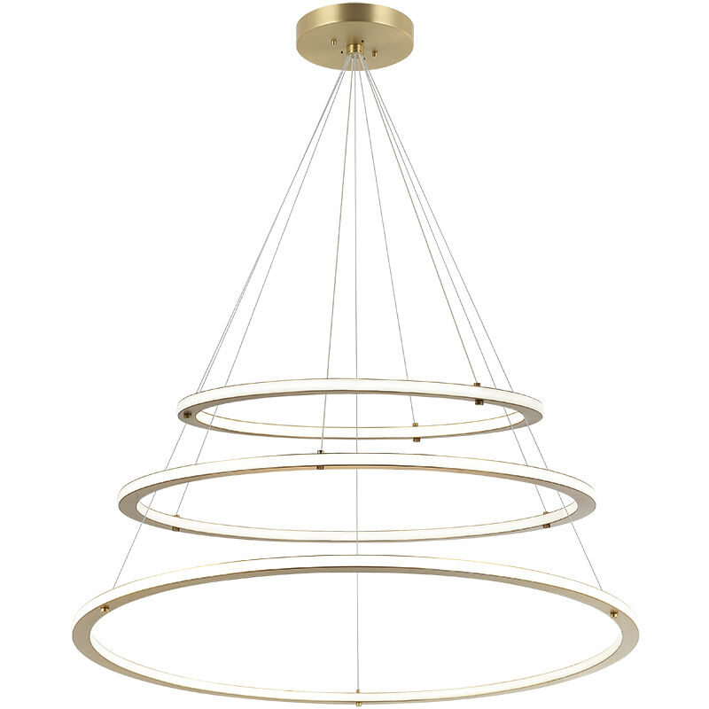 Victoria LED 40 inch Brushed Gold Pendant Ceiling Light