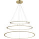 Victoria LED 40 inch Brushed Gold Pendant Ceiling Light