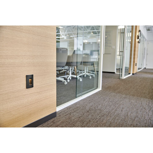 Hardy Island Luna 120v 4.00 watt Matte Bronze Landscape Step Light in 2700K, Vertical