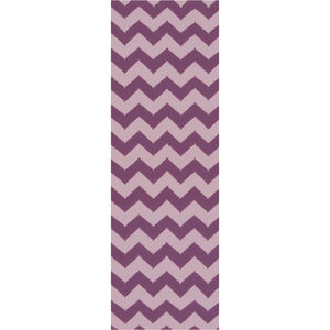 Frontier 96 X 30 inch Lilac, Bright Purple Rug