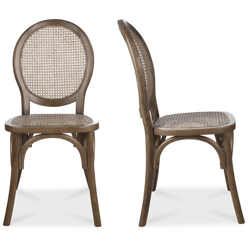 Rivalto Brown Dining Chair, Set of 2