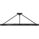 Castile 12 Light 40 inch Matte Black Semi-Flush Mount Ceiling Light