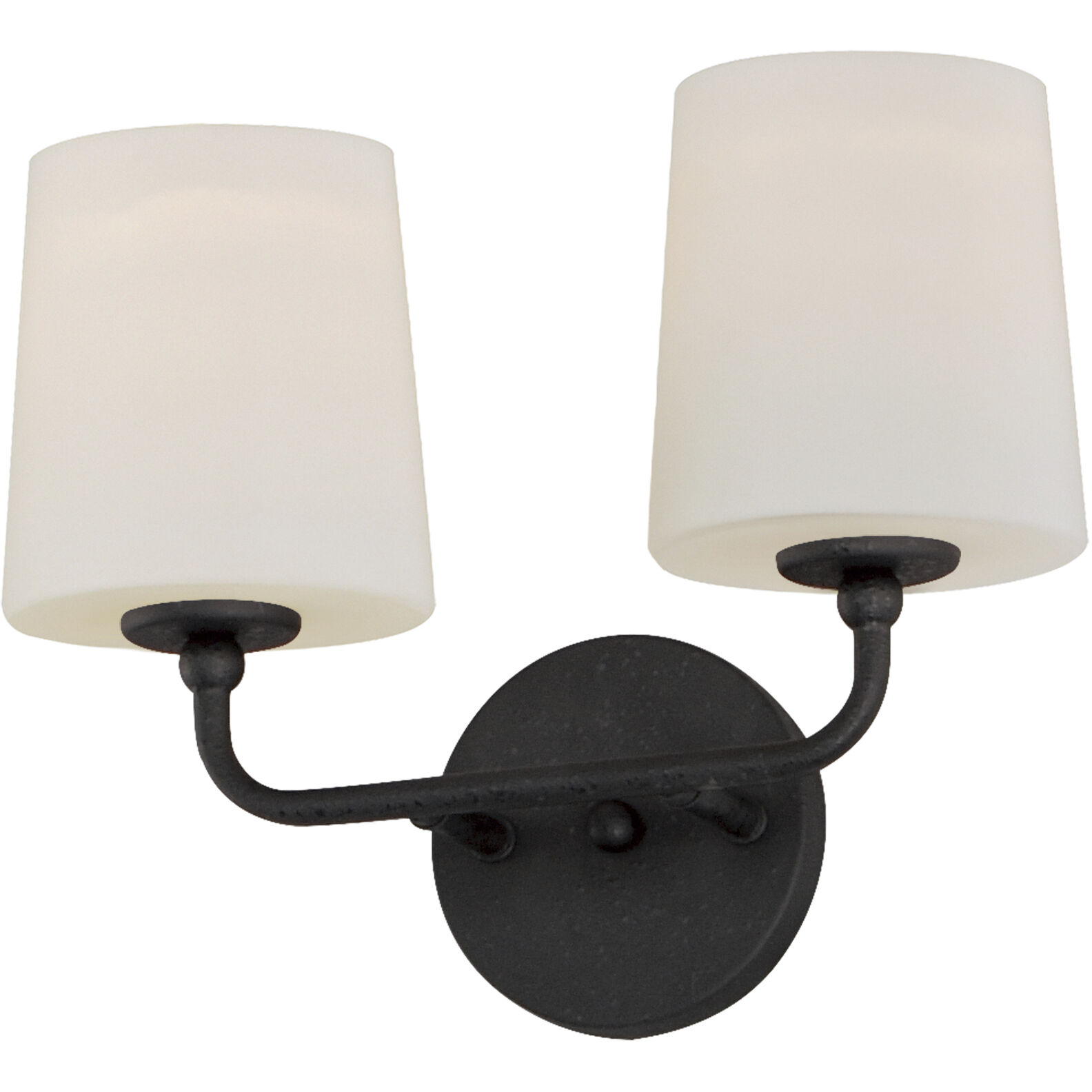 Bristol 2 Light 13 inch Anthracite Wall Sconce Wall Light