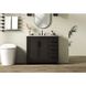 Alina 42 X 34 inch Chocolate Oak Bathroom Vanity Cabinet