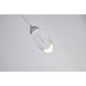 Canada LED 4 inch Chrome LED Pendant Ceiling Light