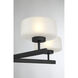 Falster LED 26 inch Matte Black Chandelier Ceiling Light