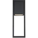 Archetype LED 18 inch Black Outdoor Wall Light, dweLED