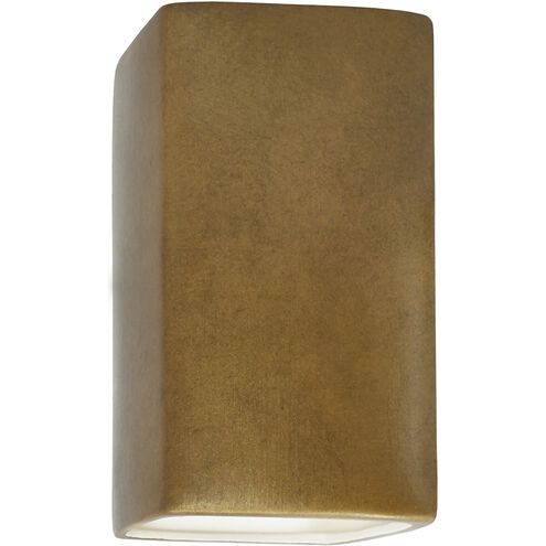 Ambiance LED 5.25 inch Antique Gold Wall Sconce Wall Light