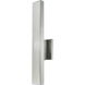 Yoga LED 4.53 inch Stainless Steel ADA Wall Sconce Wall Light