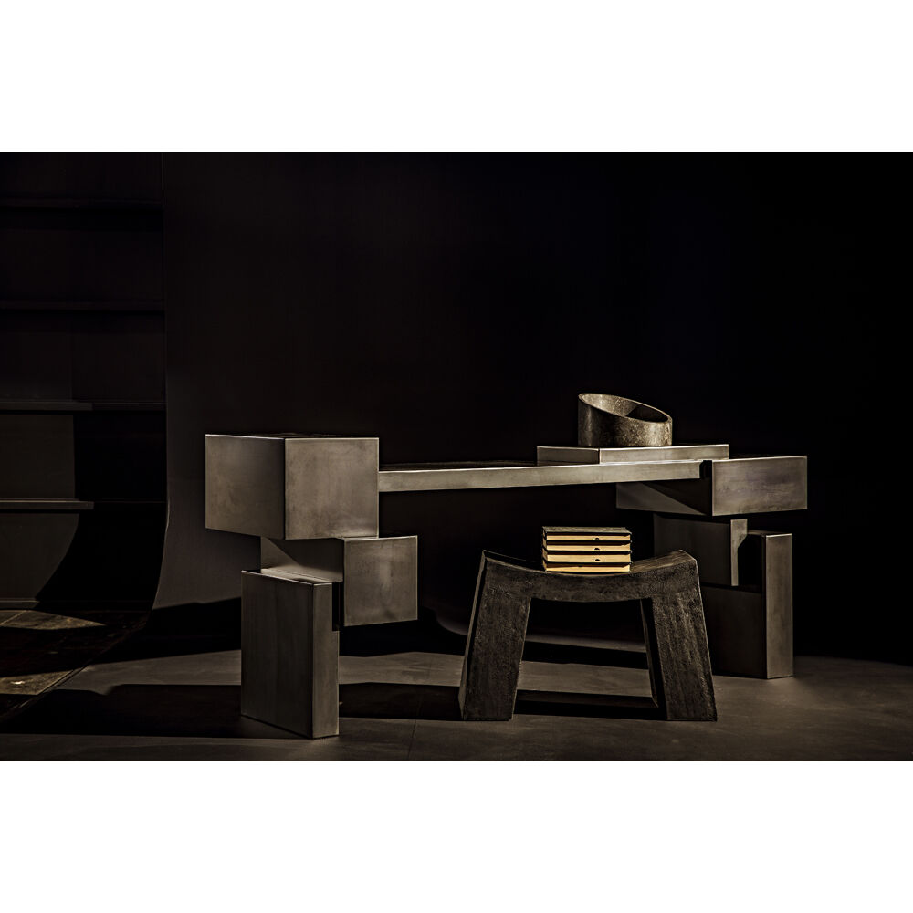 Ishiguro 22 inch Burnt Black Stool