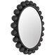 Cooper 33 X 33 inch Matte Black Mirror