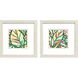 Candy Tropicals Pink and Green and Multi Framed Art