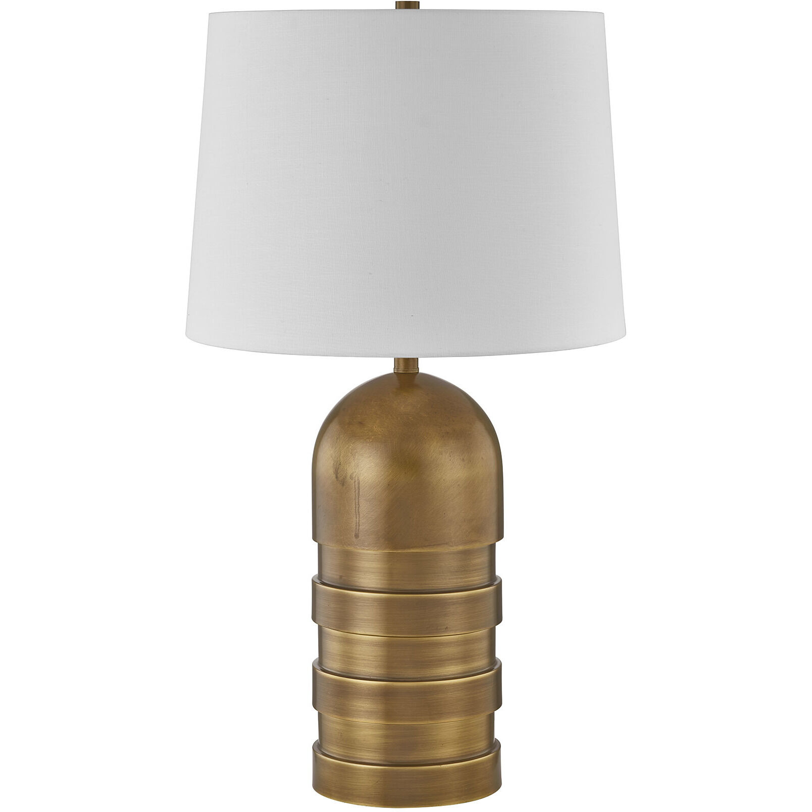 Wehunt 32 inch 100.00 watt Brass Table Lamp Portable Light, Coco & Dash