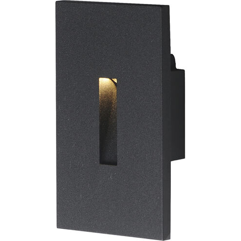 Path 120 3 watt Black Outdoor Pathway Light