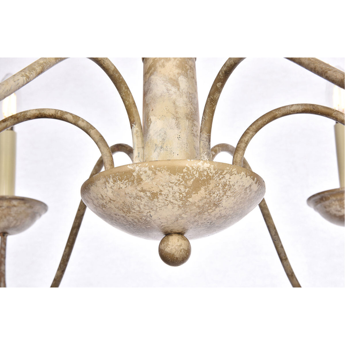 Merritt 6 Light 35 inch Weathered Dove Chandelier Ceiling Light