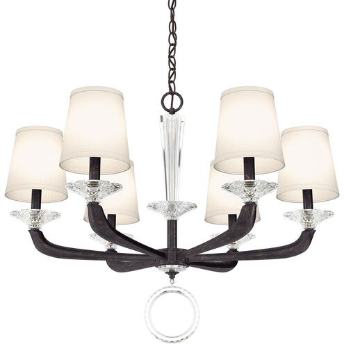Emilea 6 Light 30.5 inch Heirloom Bronze Chandelier Ceiling Light in Heirloom Bronze Cast