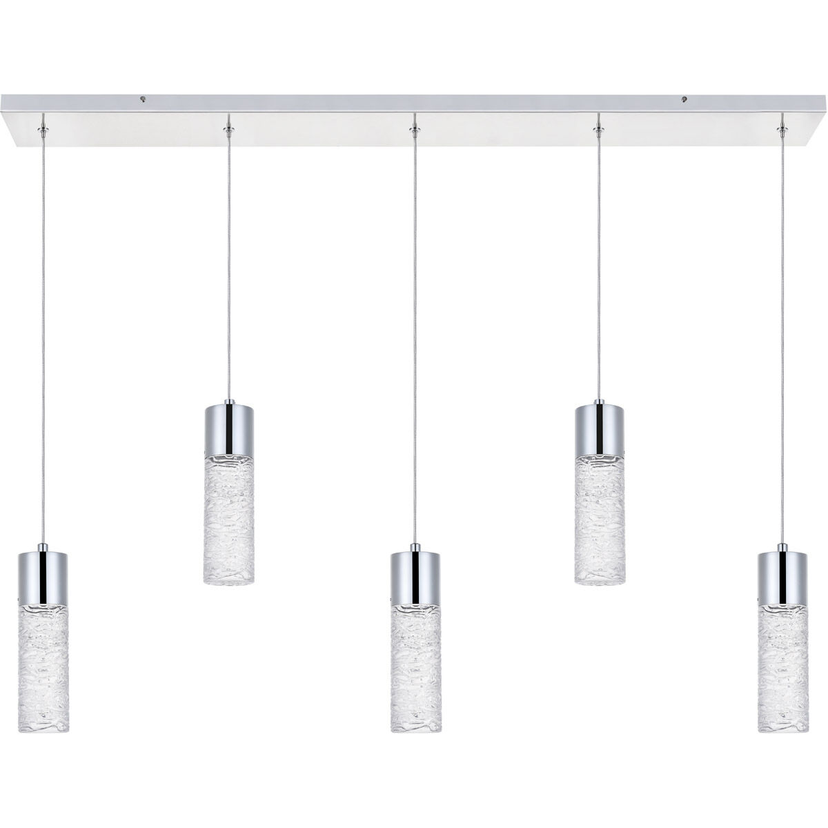 Constellation LED 42 inch Chrome Pendant Ceiling Light