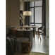 Downtown Urban Windsor 3 Light 16 inch Matte Black Pendant Ceiling Light in Mercury