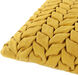 Alana 20 X 20 inch Mustard Pillow Kit, Square