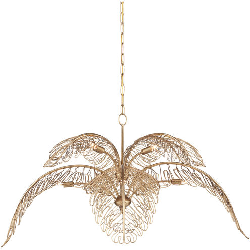 Taormina 8 Light 49.75 inch Brass Chandelier Ceiling Light