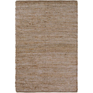 Maren 90 X 60 inch Blue and Neutral Area Rug, Jute