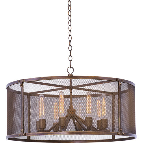 Chelsea 8 Light 32 inch Copper Patina Pendant Ceiling Light