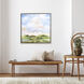 Cloudscape Blue and Green and Brown and Neutral Canvas, Propac